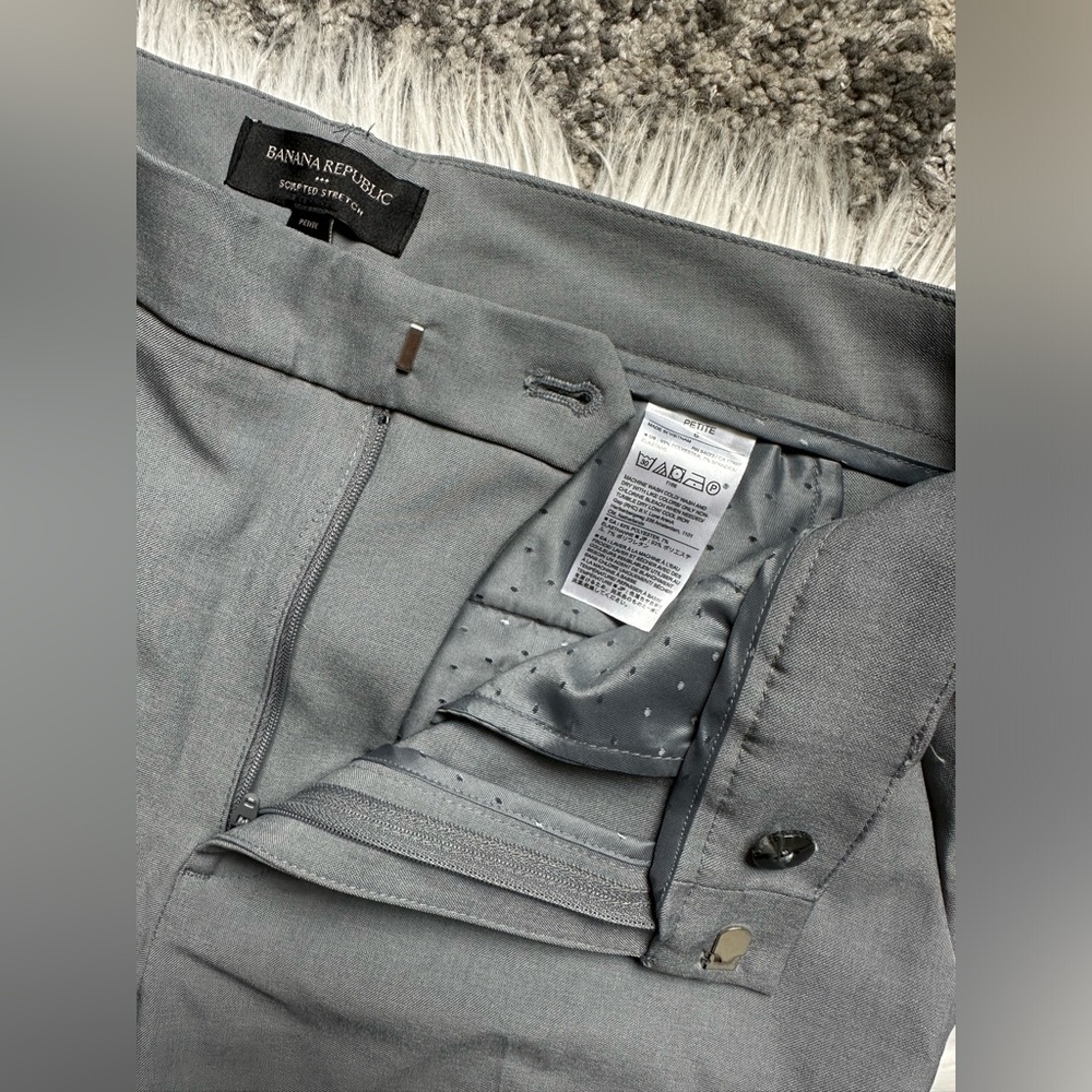 Banana Republic sculpted stretch straight leg pants - Picture 6 of 12